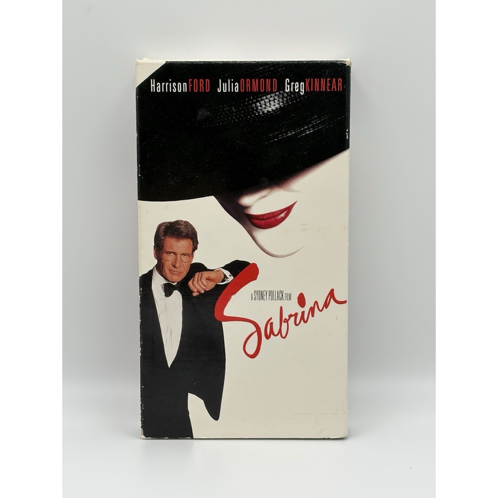 Sabrina VHS (1995) Paramount Pollack Harrison Ford